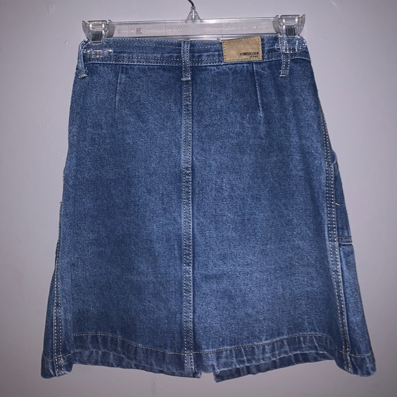 💗3 for $15💗 Button Up Denim Skirt - Picture 3 of 3